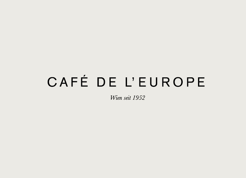 DASUNO - Nora Sri Jascha // Client: Café de l´Europe // 2015